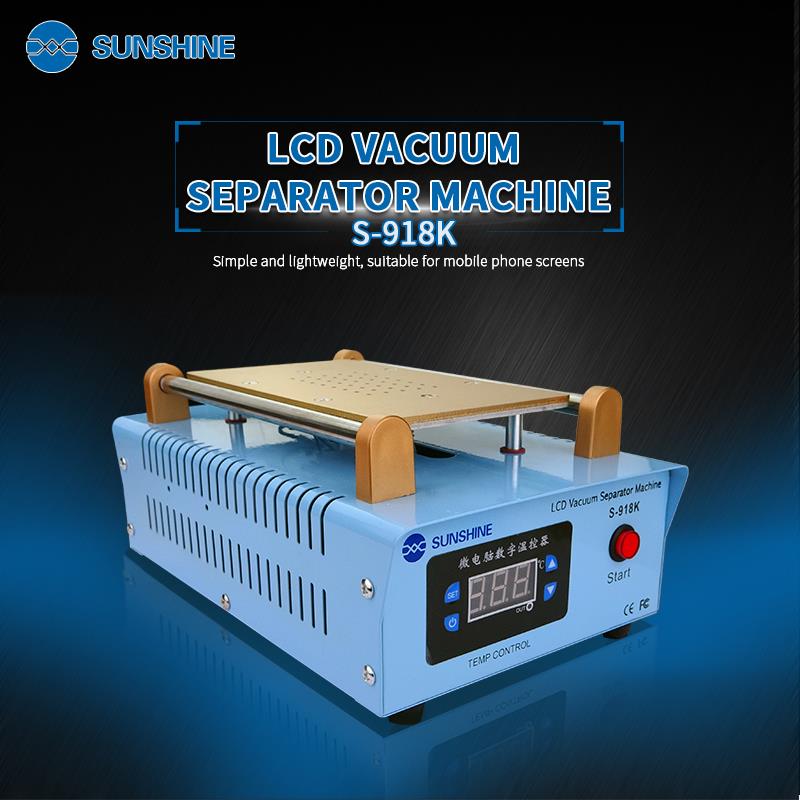 SUNSHINE S-918K 8.5 INCH LCD VACUUM SEPARATOR MACHINE